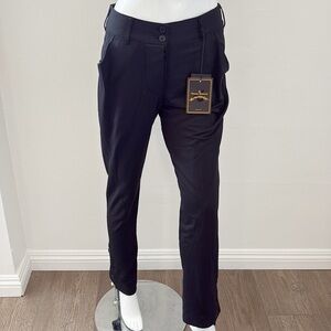 Vivienne Westwood Anglomania Twisted Trousers in Black Wool Blend Italian 40